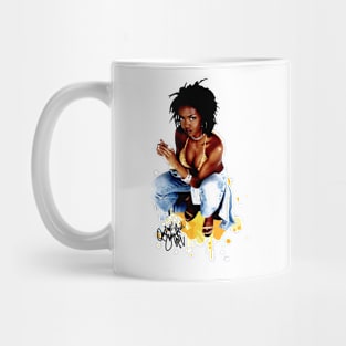 Lauryn Hill Fugees The Famous Vintage Retro Rock Rap Hiphop Mug